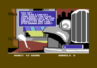 Mugsy's Revenge screenshot 5 for Commodore 64